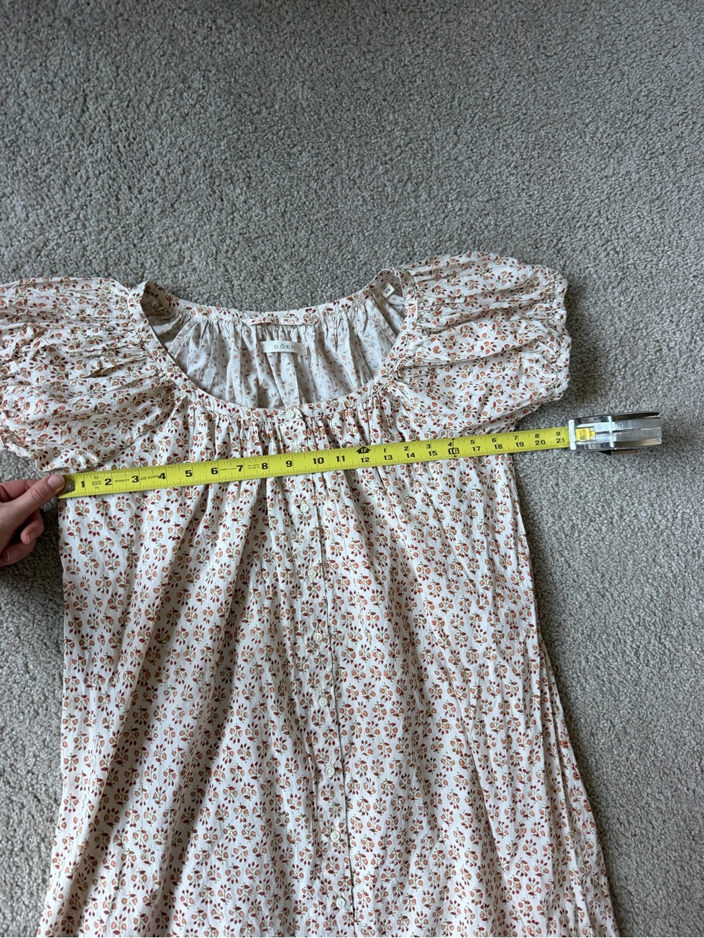 Doen Jocelina Dress in Spring Elderberry floral - Picture 12 of 12